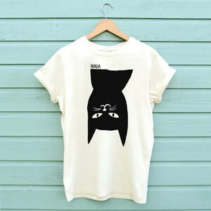 Ninja Cat Has Landed This Super Soft Mens Cat Tshirt